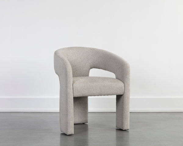 ISIDORE DINING ARMCHAIR - ERNST SANDSTONE