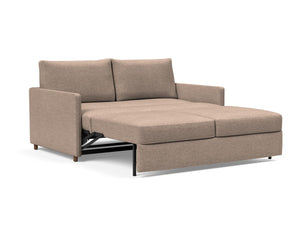NEAH SLIM SOFA BED W/ARM RESTS, 63"X77"