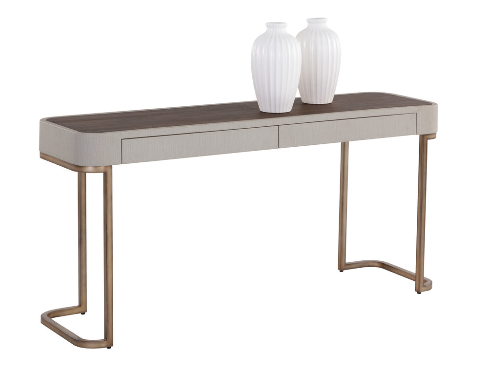 JAMILLE CONSOLE TABLE - CREAM