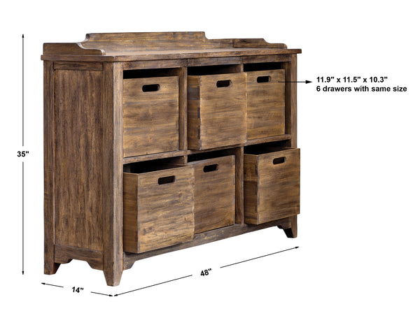 Ardusin Hobby Cupboard In Driftwood