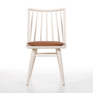 Lewis Windsor Chair W Cushion In Off White