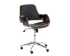 KELLAN OFFICE CHAIR - ONYX
