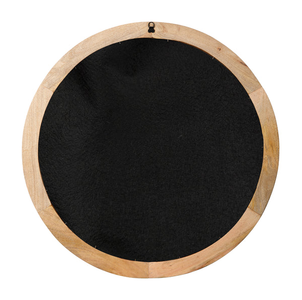  Relief Wood Carved Round Wall Mirror