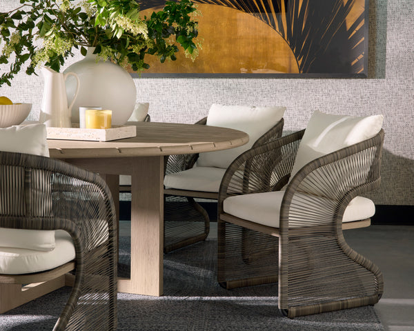 TOULON DINING CHAIR - STINSON CREAM