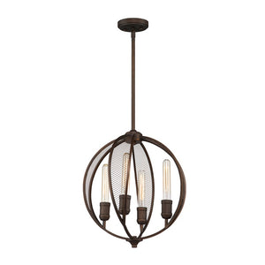 Linden AC10904OB Chandelier in Bronze