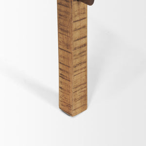 Rosie Small Brown Wood End Table