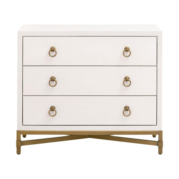 Strand Shagreen 3-Drawer Nightstand
