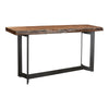 Moe's Bent Console Table in Natural Acacia Wood