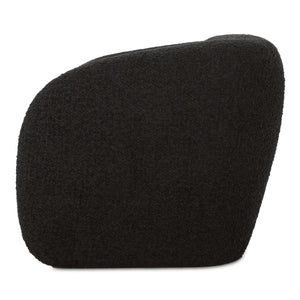Moe's Faye Black Boucle Sofa
