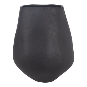 Moe's Voss Decorative Vessel in Black EcoMix