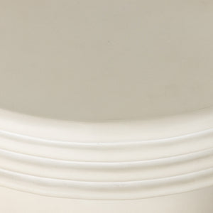 Grecia Outdoor End Table In Small In White