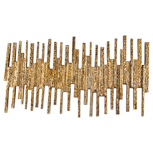 Ledger Wall Decor | Antique Brass - Large