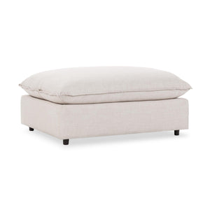 Caplan 6-Piece Modular Sectional with Ottoman in Dawn-Flax