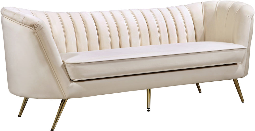 Josefina Sofa In Cream Velvet