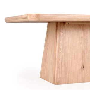 Orlando Solid Wood Rectangle Dining Table - True Natural
