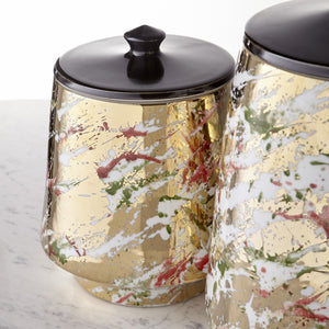 Ardent Splash Container in Multi-color Glaze