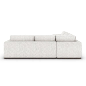 Colt 3 Pc Sectional In Merino Cotton
