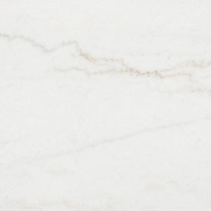 Skye Round Dining Table - White Marble