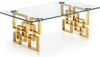 Benny Coffee Table In Gold