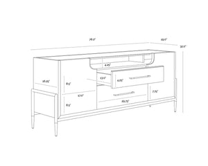 WELDRICK SIDEBOARD - ESPRESSO