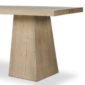 Atlas Console Table - Bleached Alder