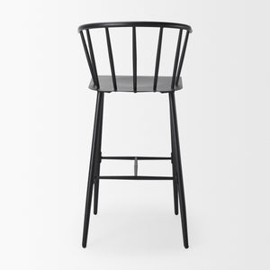 Colin Black Metal Bar Stool