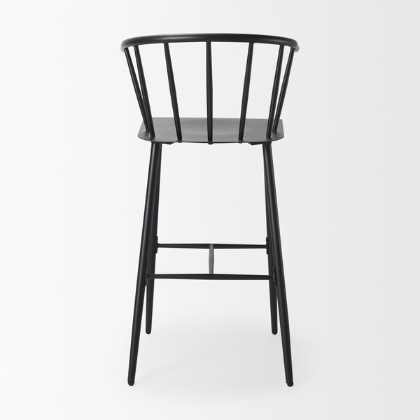 Colin Black Metal Bar Stool