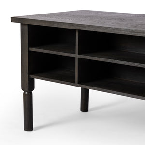 Concord Desk In Charcoal Oak