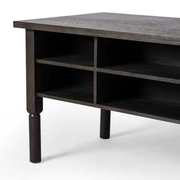 Concord Desk In Charcoal Oak