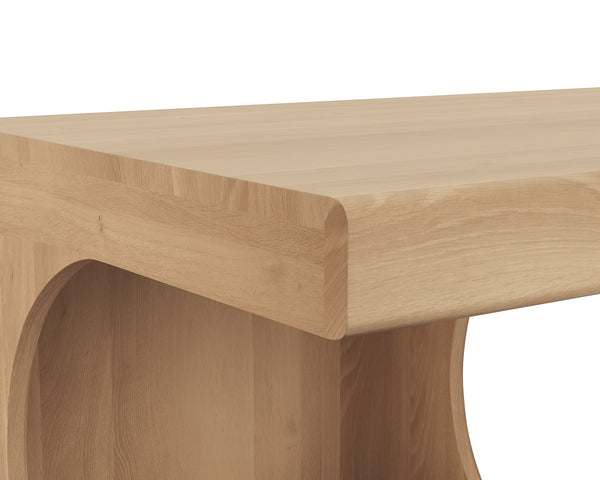 CATRINE DESK - RUSTIC OAK