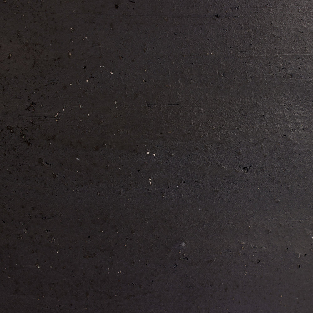 Kyland Vase In Aged Black Terracotta