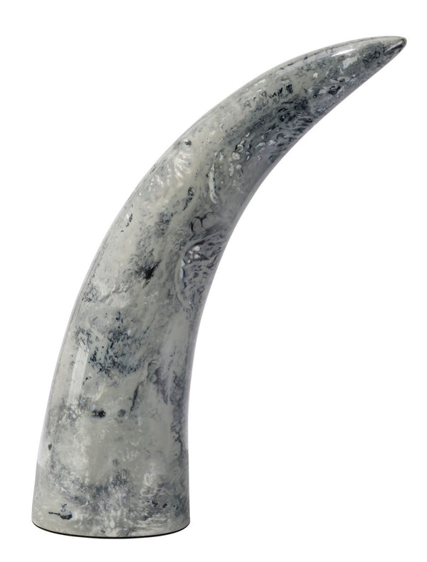  Variegated Horn Decorative Objects, Set of 3
