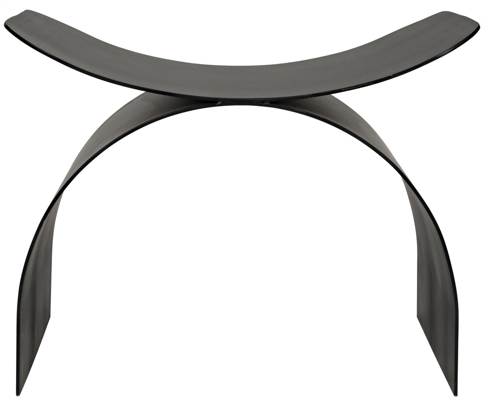Papillon Stool, Black Steel