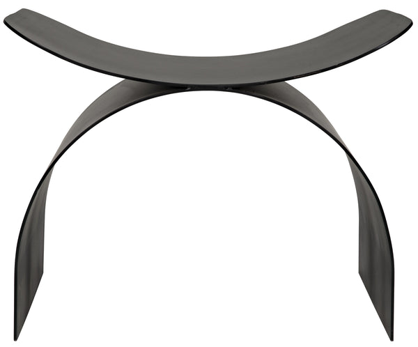 Papillon Stool, Black Steel