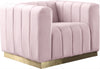 Francis Chair In Pink Velvet