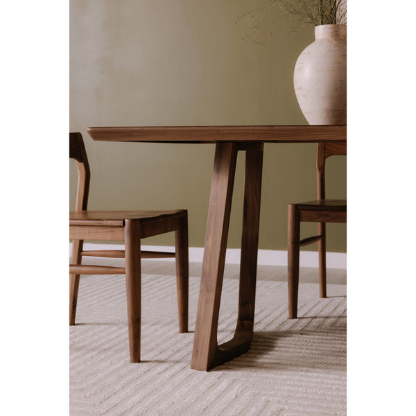 Silas Walnut Dining Table 8-Person