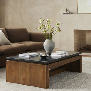Kenneth Coffee Table In Polished Black