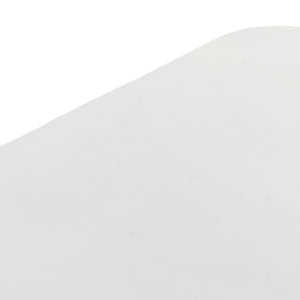 Basil Square Outdoor End Table In White