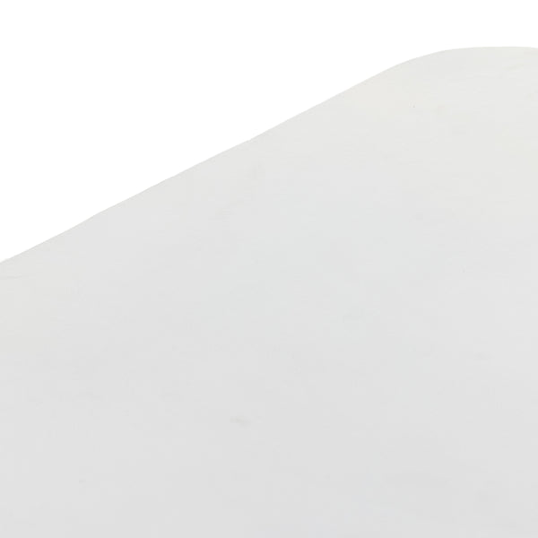 Basil Square Outdoor End Table In White
