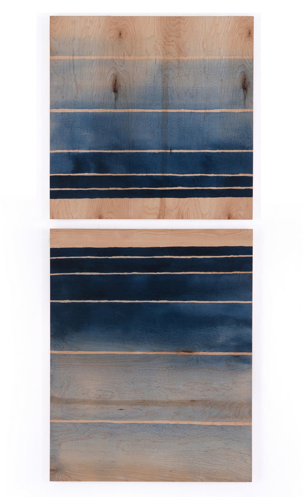 Deep End Diptych By Jess Engle Wood Box