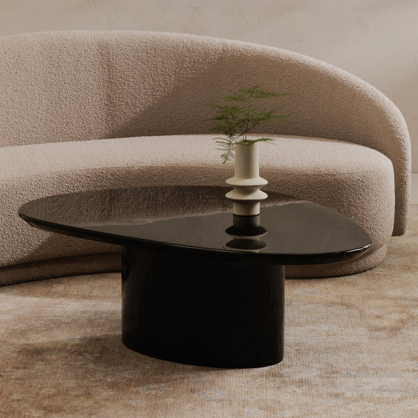 Eden Coffee Table Black Lacquer Finish