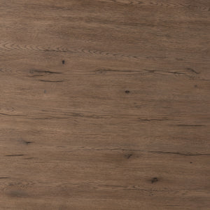 Leo Dining Table in Rustic Grey Veneer