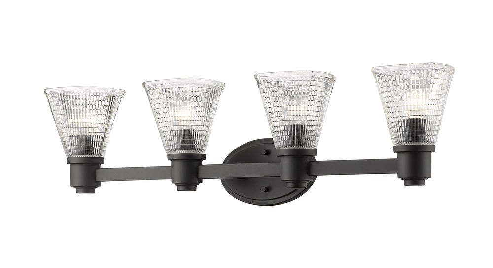 Intrepid 4 Light Vanity in Bronze Finish
