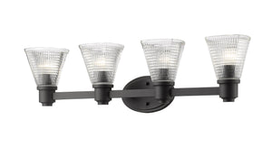 Intrepid 4 Light Vanity in Bronze Finish
