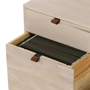 Trey Modular Filing Credenza In Dove Poplar