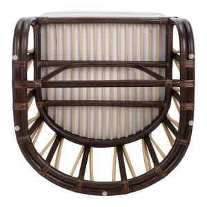 Shanaya Rattan Accent Arm Chair, Paloma Brown