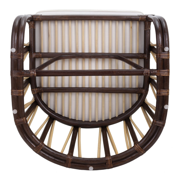 Shanaya Rattan Accent Arm Chair, Paloma Brown