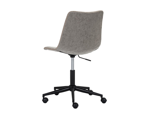 Cal Contemporary Office Chair - Antique Grey