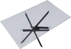 Sophia Dining Table In Matte Black