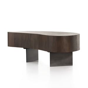 Avett Coffee Table - Smoked Guanacaste Oyster